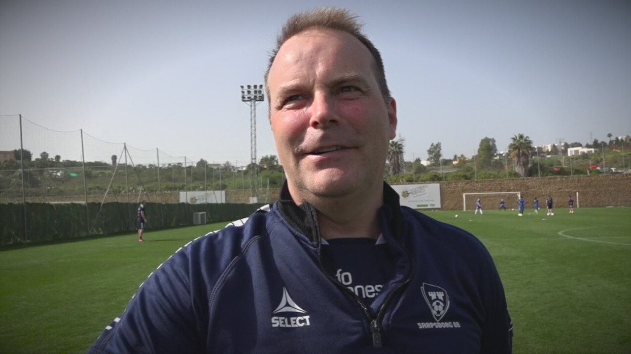 Geir før Spartak-kampen